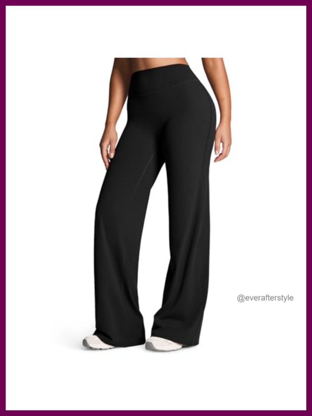 Straight Leg Yoga Pants High Waist Lumastretch Nylon Lycra